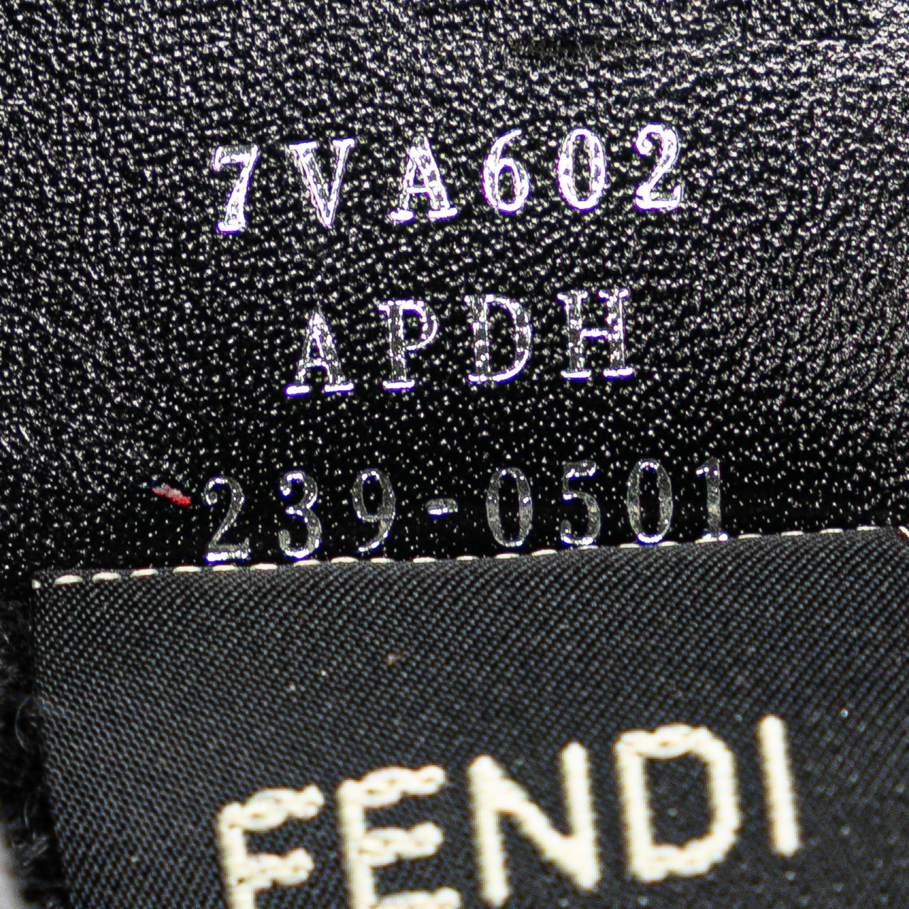 Fendi Large Zucca Cashmere Shopper Tote Zwart