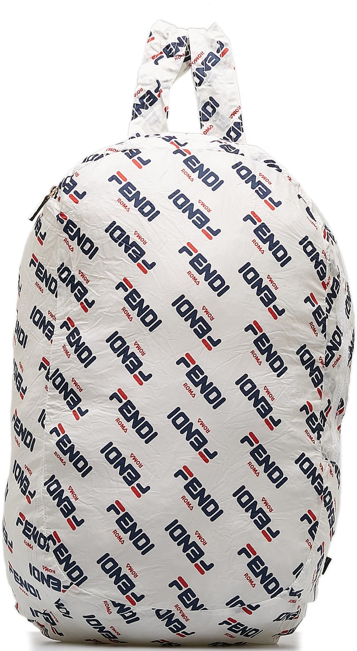 Fendi x Fila Mania Packable Backpack Wit