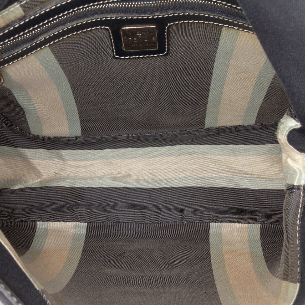 Fendi Canvas FF Marble Mamma Forever Blauw