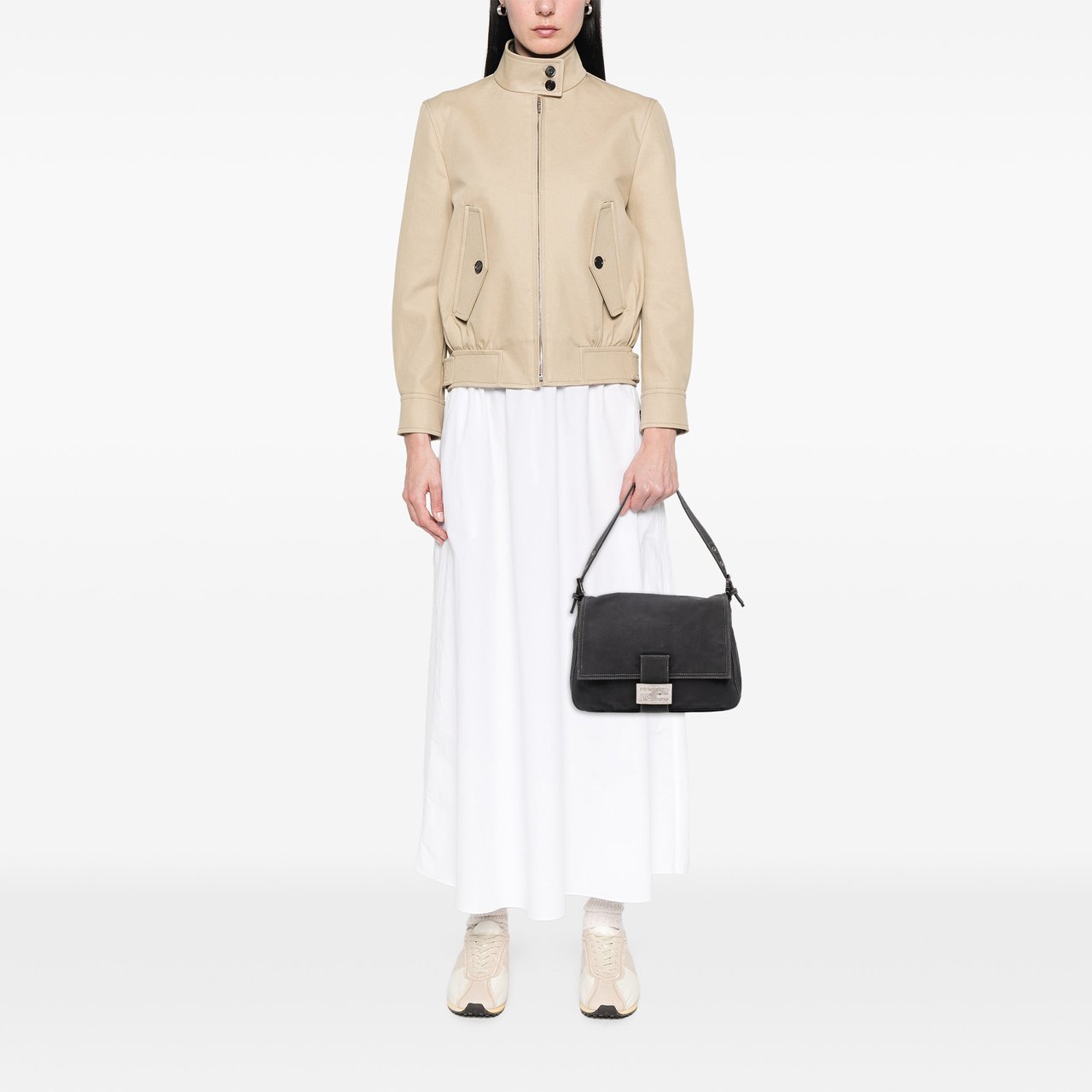 Fendi Canvas FF Marble Mamma Forever Blauw