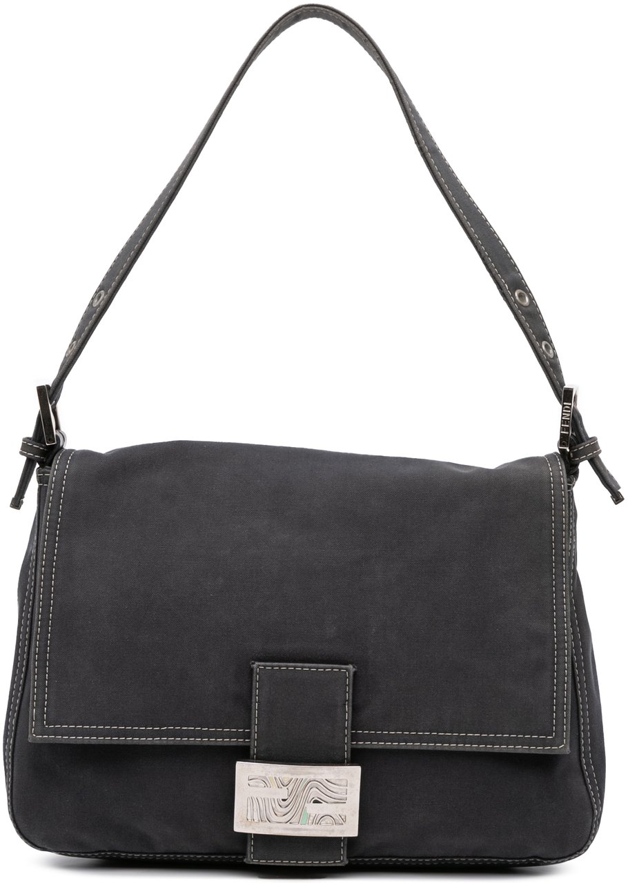 Fendi Canvas FF Marble Mamma Forever Blauw