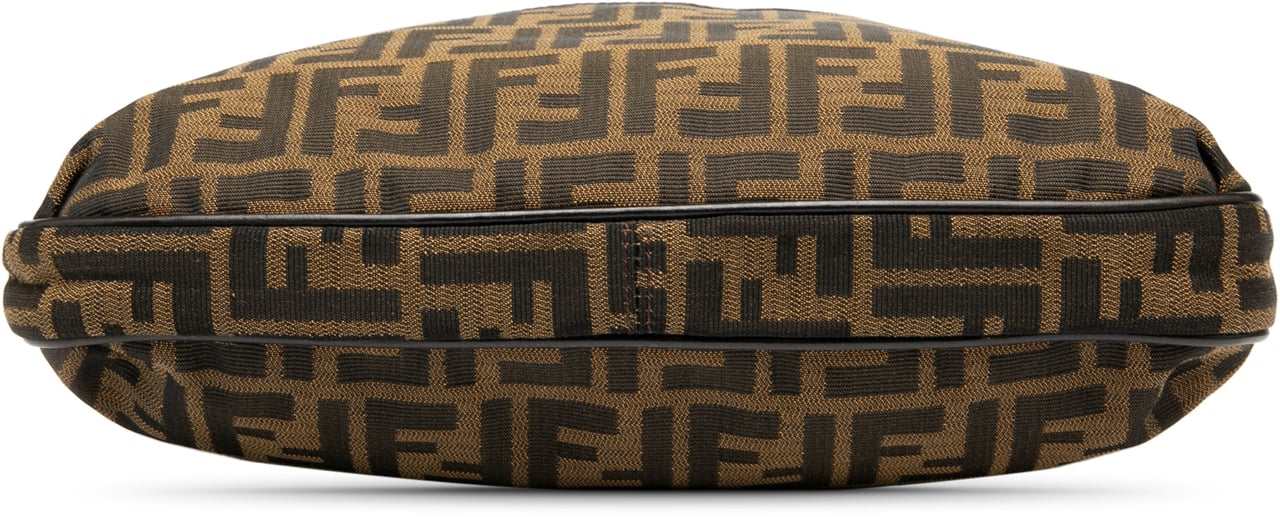 Fendi Zucca Canvas Chef Crossbody Bruin