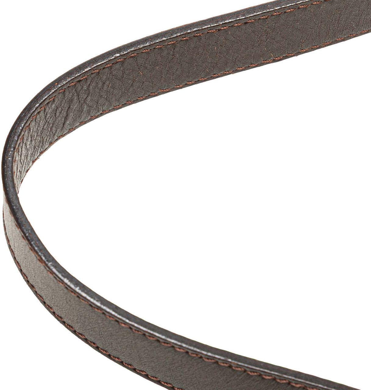 Fendi Zucca Canvas Double Flap Shoulder Bag Bruin