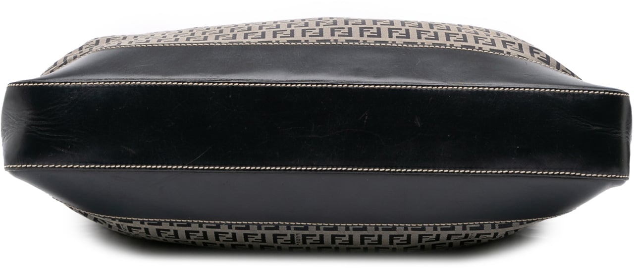 Fendi Zucchino Canvas Tote Grijs