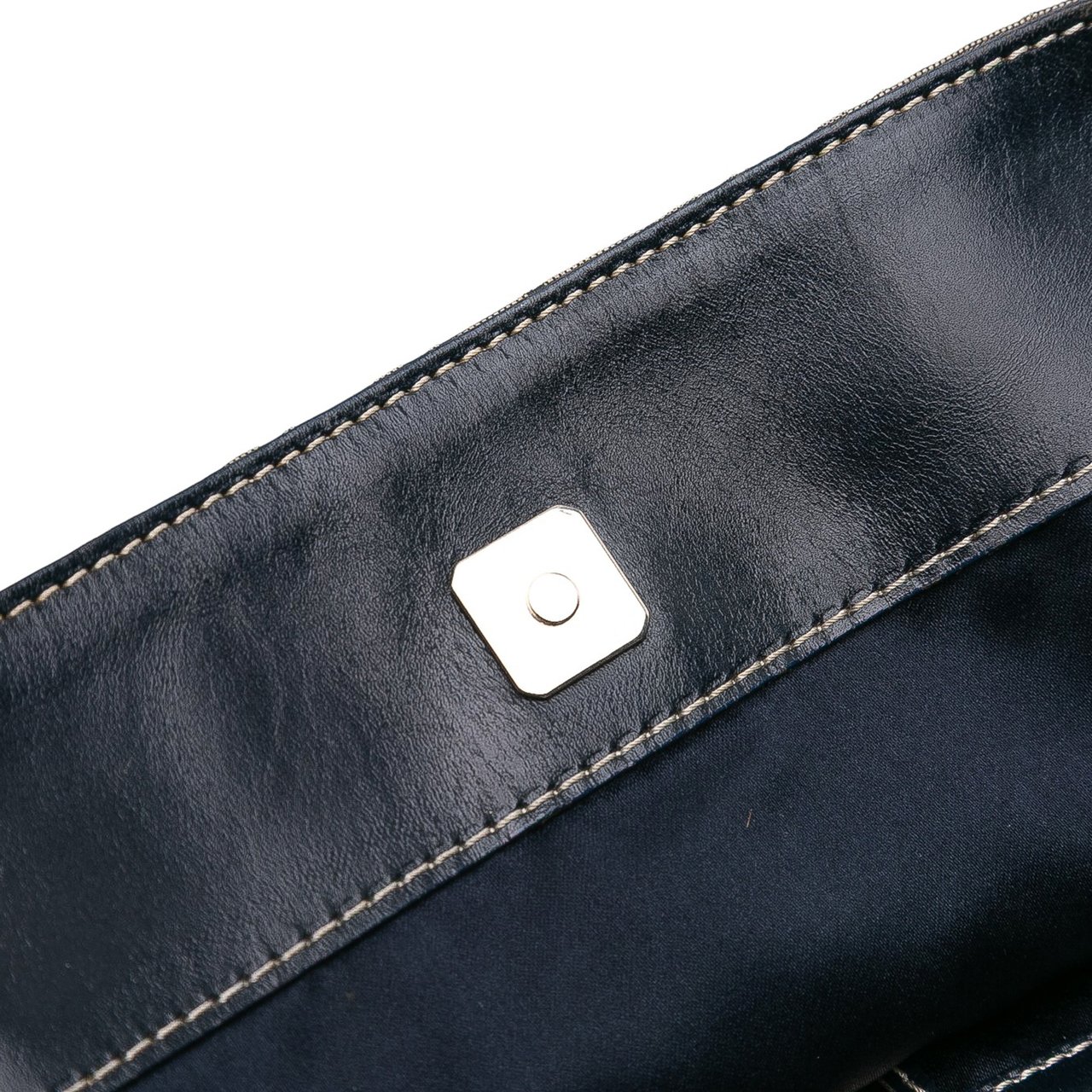 Fendi Zucchino Canvas Tote Grijs