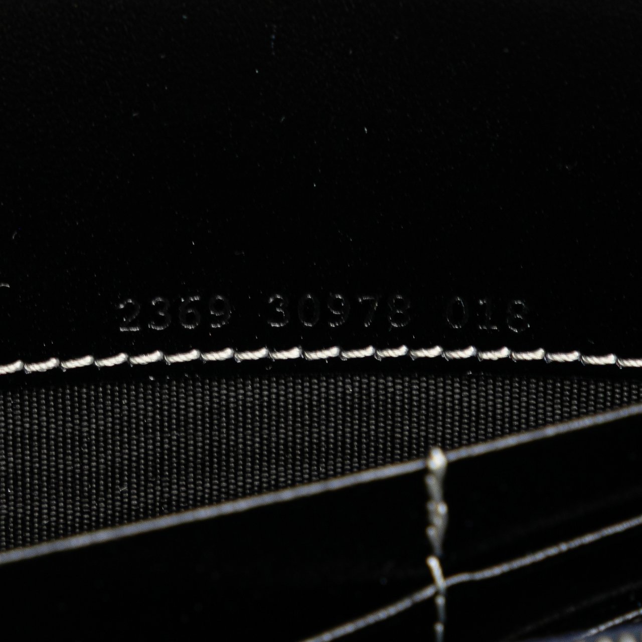 Fendi Zucchino Canvas Zip Around Long Wallet Grijs