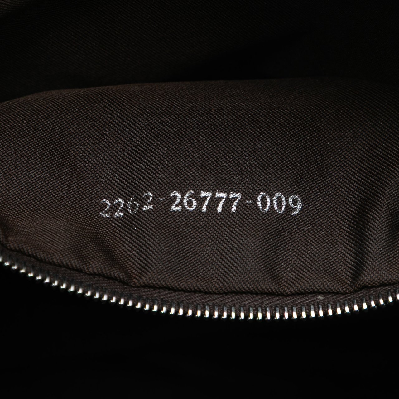 Fendi Corduroy Shoulder Bag Bruin