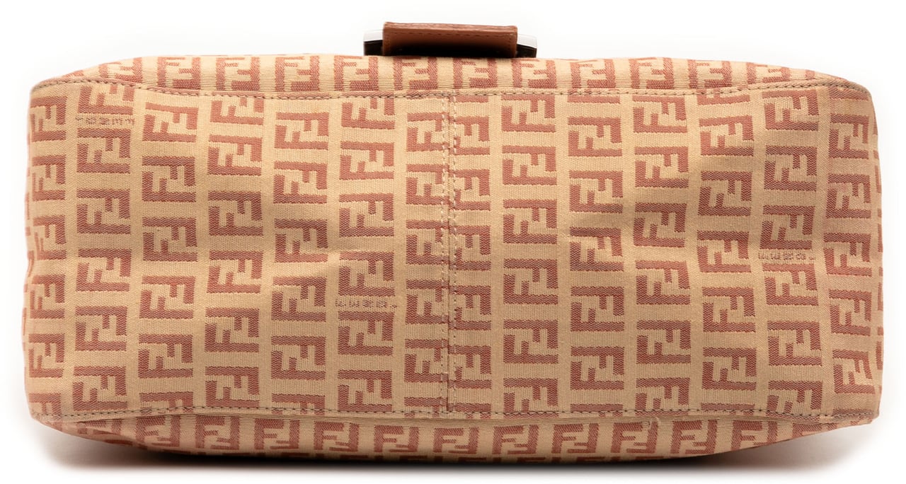 Fendi Zucchino Canvas Mamma Forever Bruin