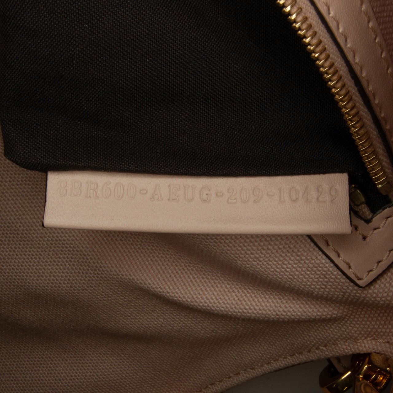 Fendi Zucca Embroidered Baguette Satchel Roze
