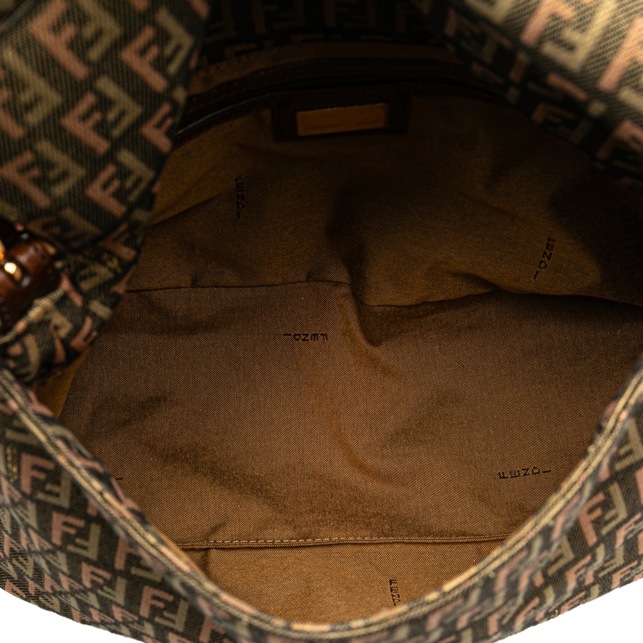 Fendi Multicolor Zucchino Canvas Mamma Forever Bruin