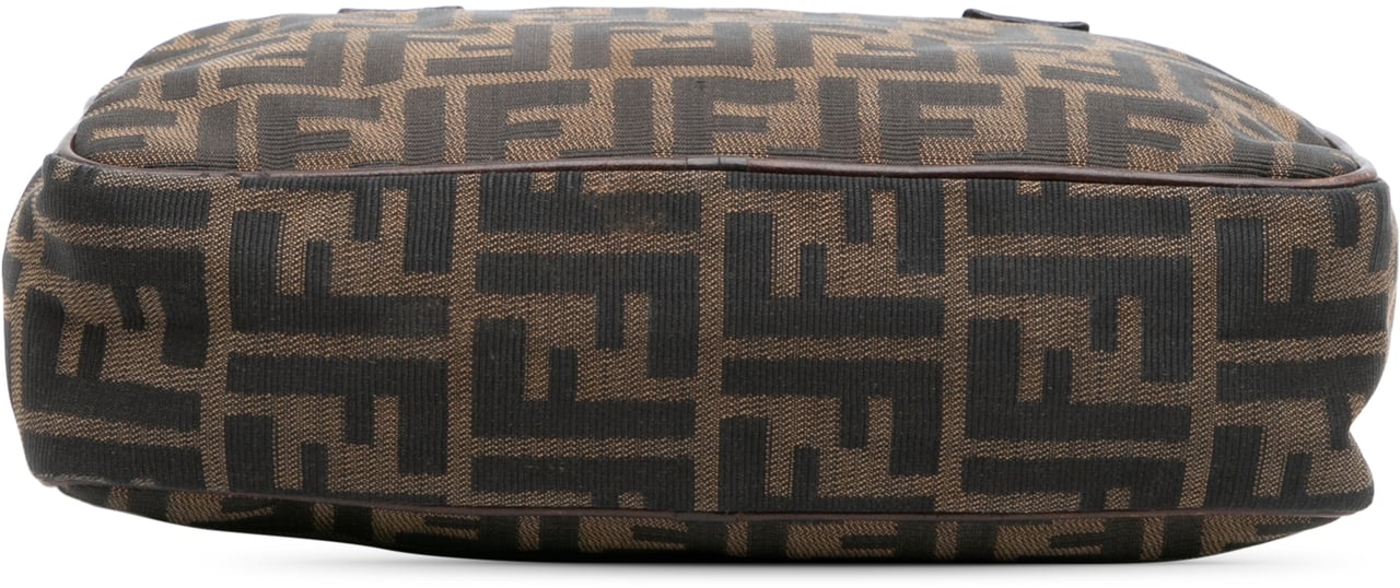 Fendi Zucca Canvas Satchel Bruin