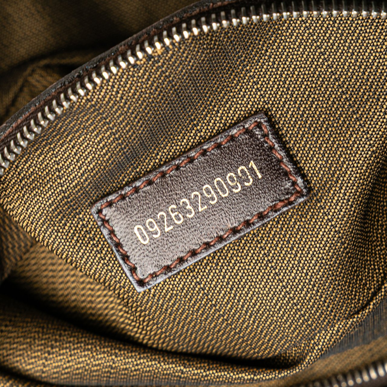 Fendi Small Zucca Canvas Twins Tote Bruin