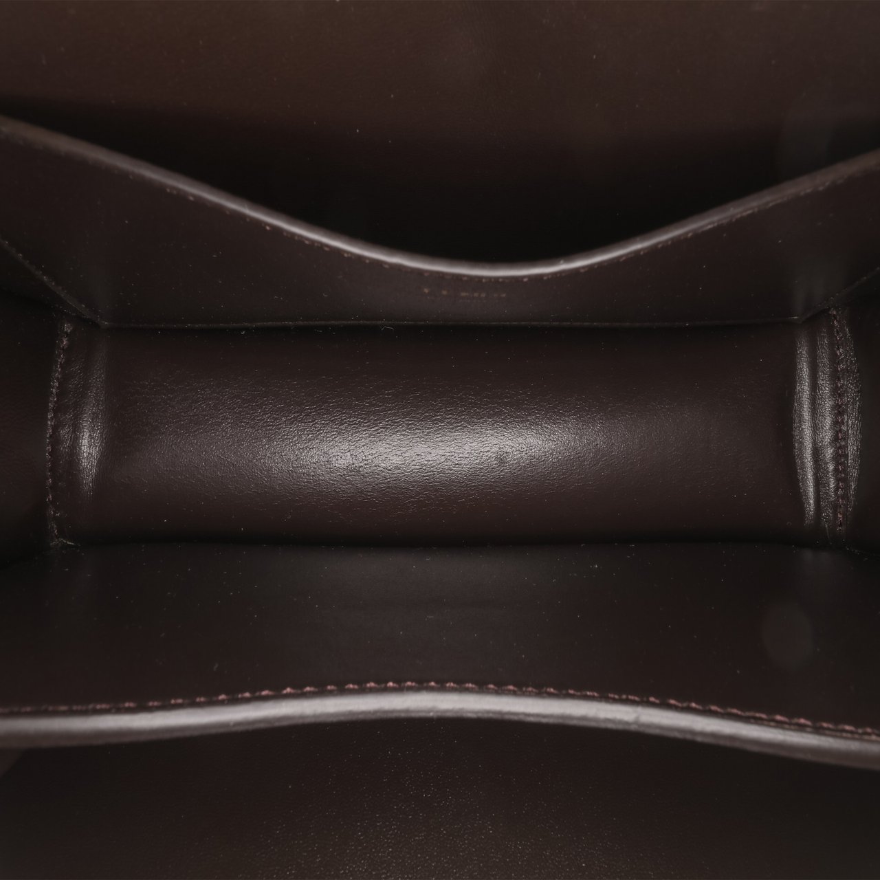 Fendi Calfskin Vitello King Nubuck Pequin Karligraphy Pocket Shoulder Bag Bruin