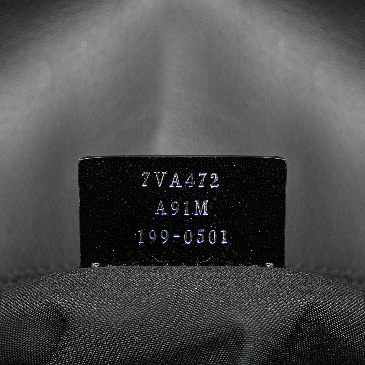 Fendi Nylon Karl Kollage Convertible Belt Baguette Wit