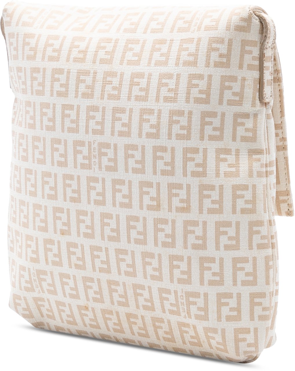 Fendi Zucchino Spalmati Crossbody Bruin