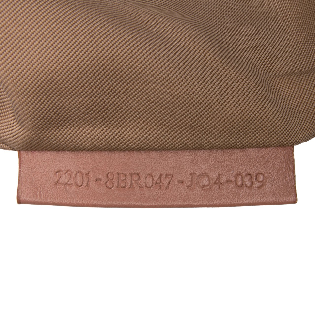 Fendi Zucchino Canvas Crossbody Bruin