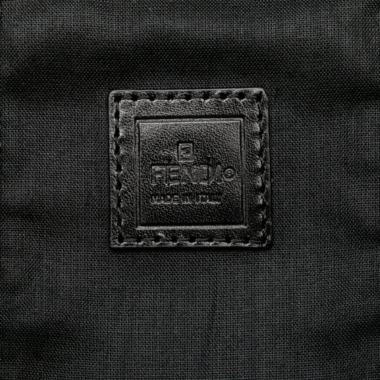 Fendi Zucca Canvas Vanity Bag Bruin