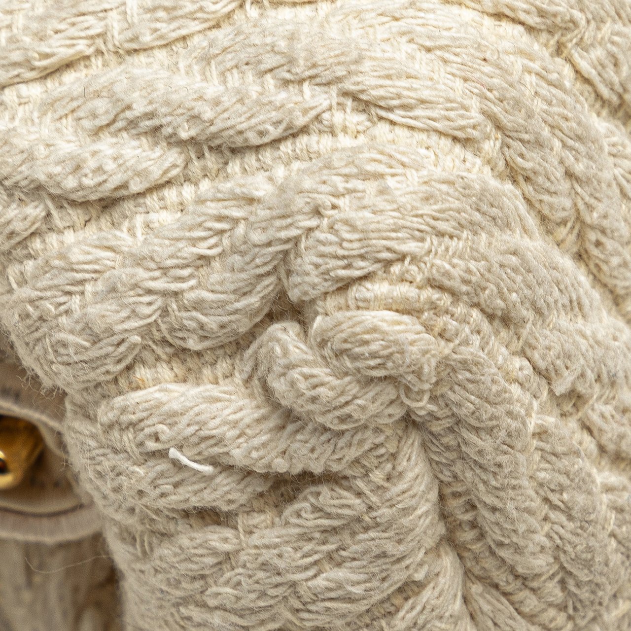 Fendi Small Knit Fendi First Crossbody Bruin