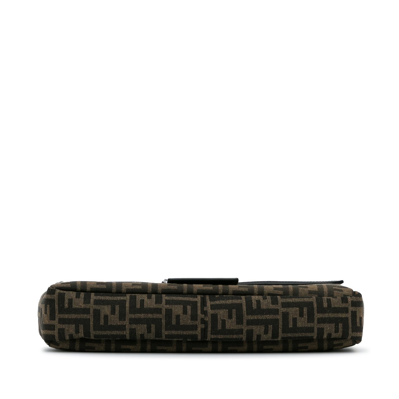 Fendi Large Zucca Canvas Convertible Belt Baguette Bruin