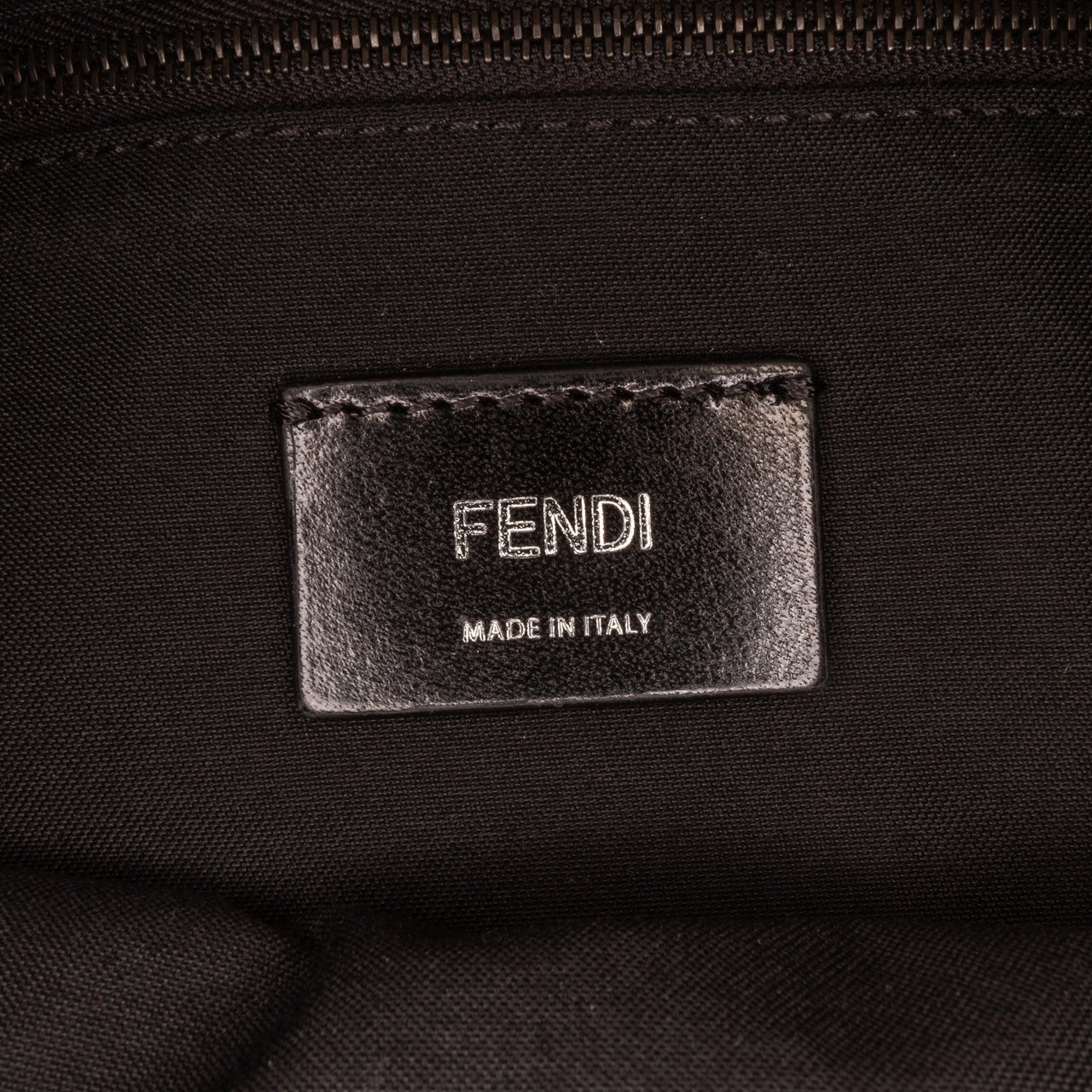 Fendi Large Zucca Canvas Convertible Belt Baguette Bruin