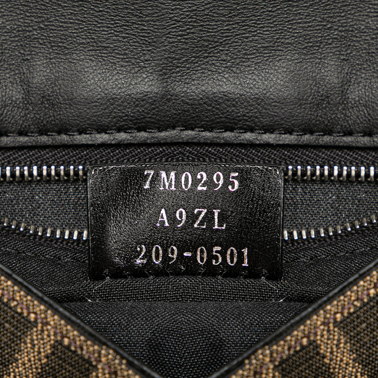 Fendi Zucca Canvas Convertible Belt Bag Bruin