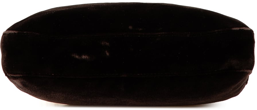 Fendi Velvet Shoulder Bag Bruin