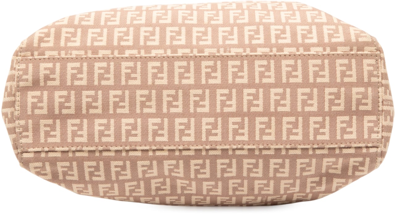 Fendi Zucchino Canvas Tote Roze