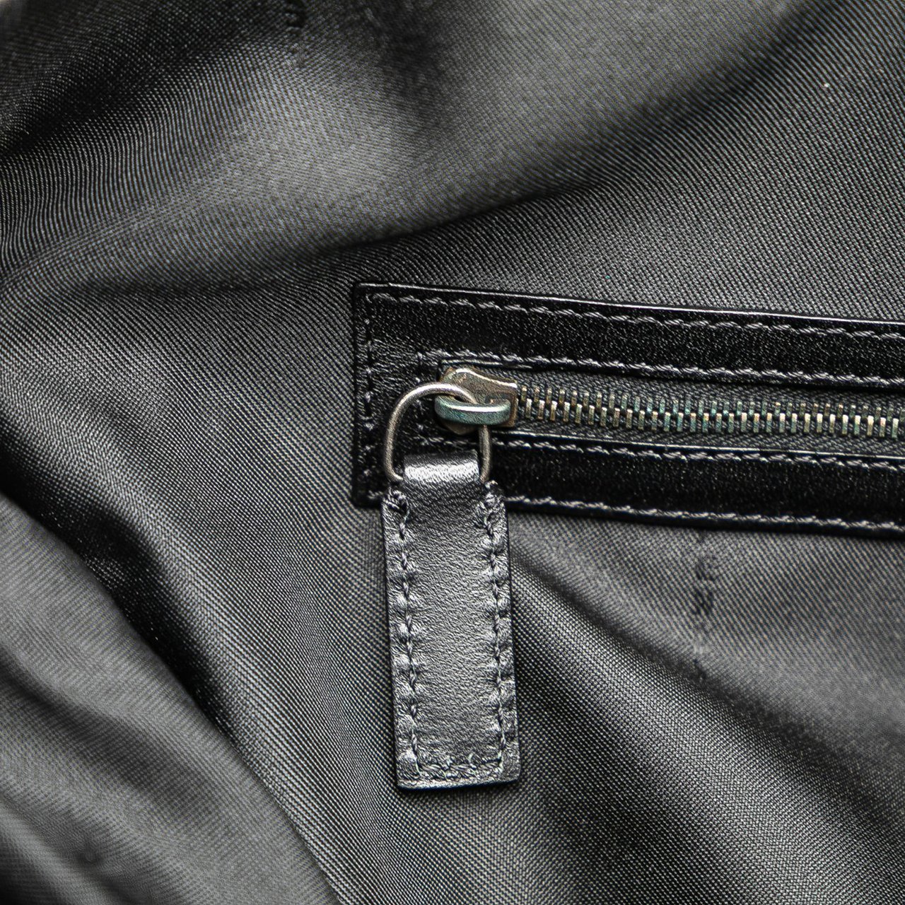 Fendi Zucchino Canvas Tote Bruin