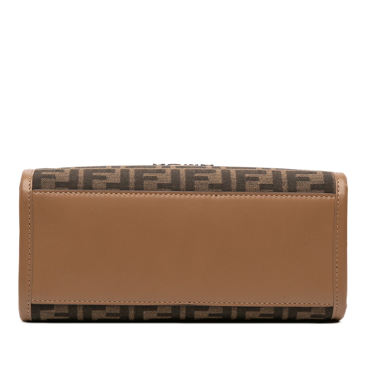 Fendi Small Zucca Canvas Sunshine Shopper Tote Bruin