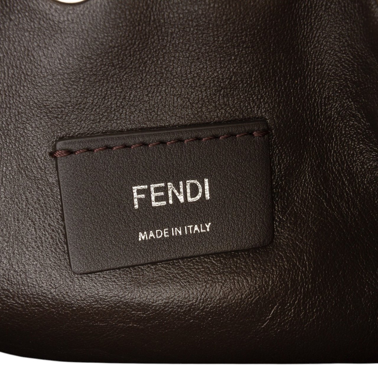 Fendi Mini Leather Mon Tresor Pocket Bucket Bag Roze