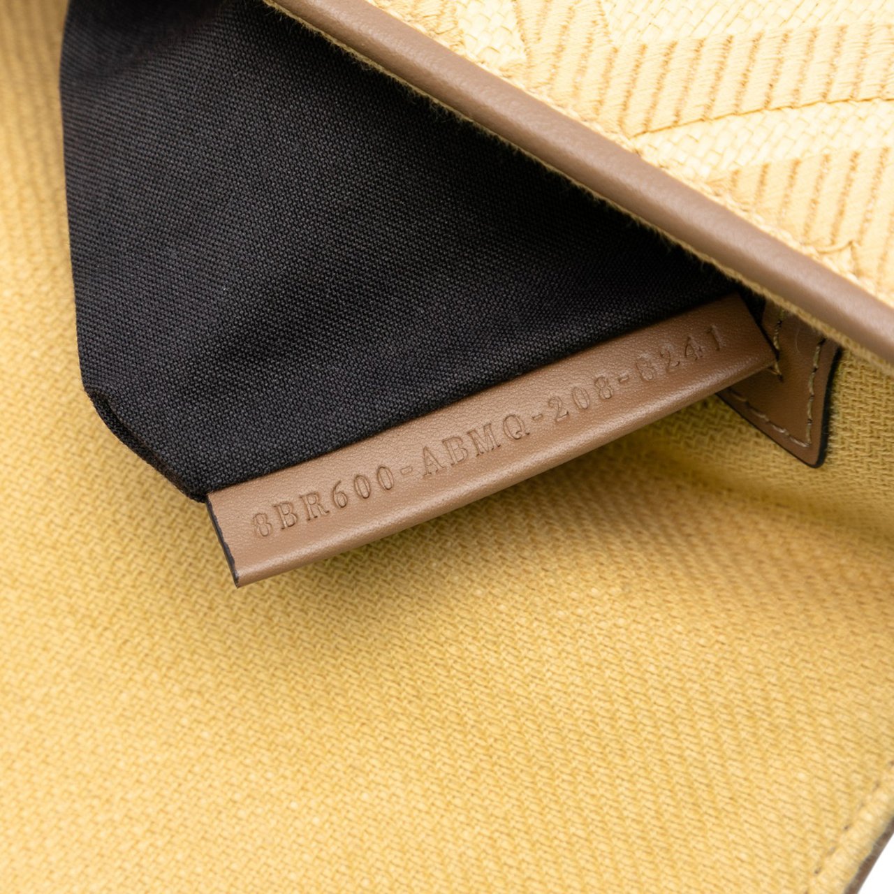 Fendi Medium Embroidered Canvas Baguette Satchel Bruin