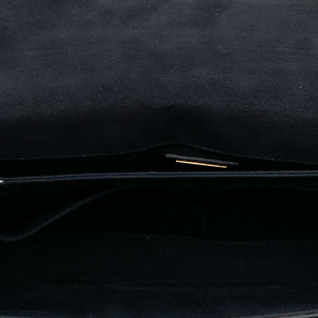 Fendi Leather 3Baguette Shoulder Bag Zwart