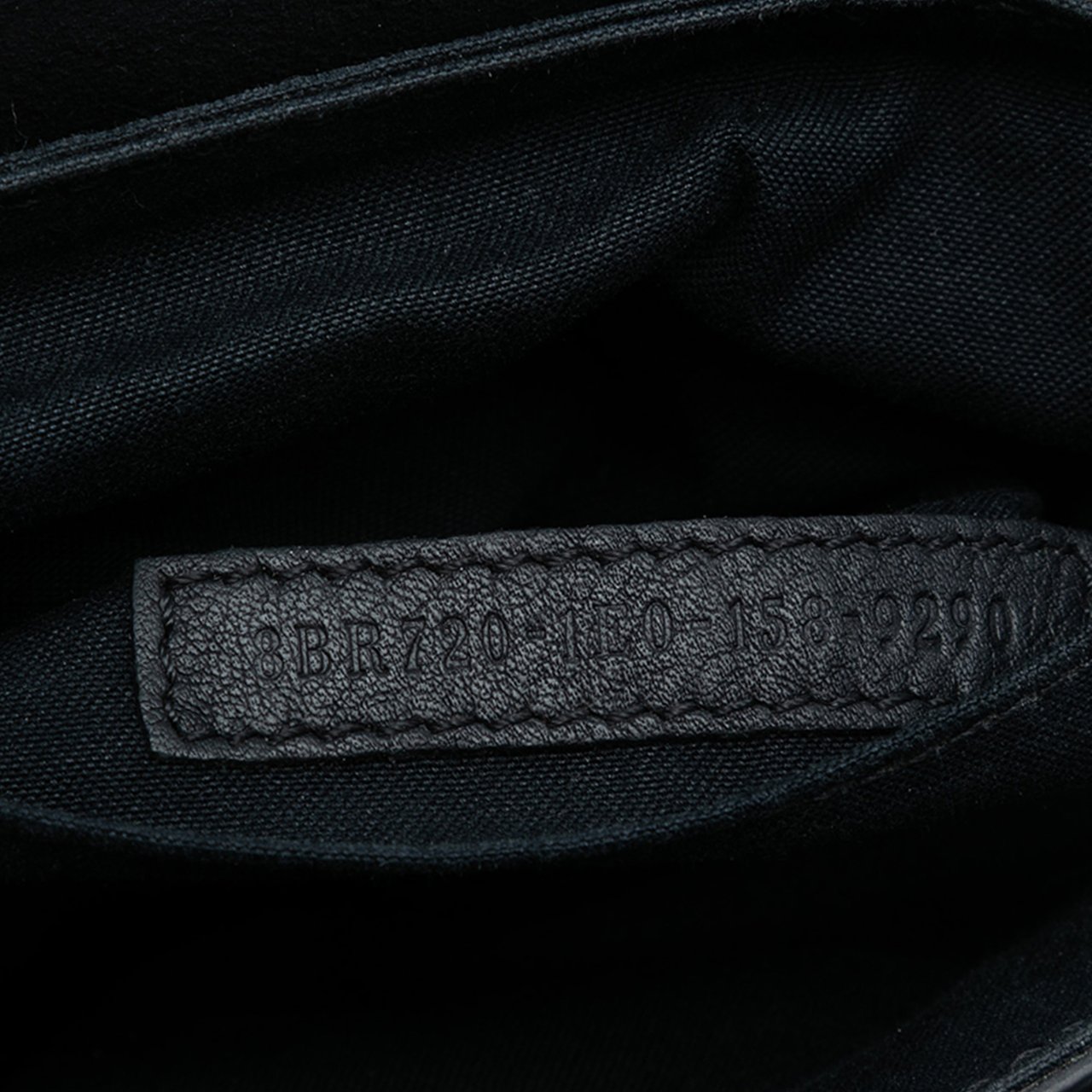 Fendi Leather 3Baguette Shoulder Bag Zwart