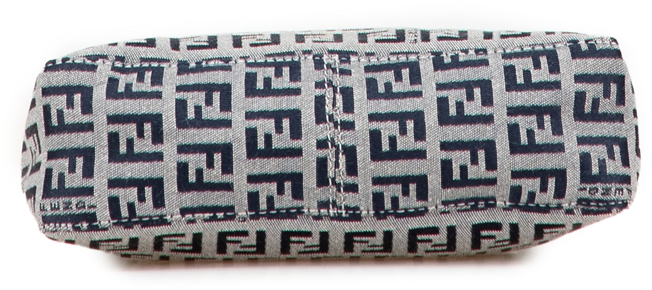Fendi Zucchino Canvas Pochette Grijs