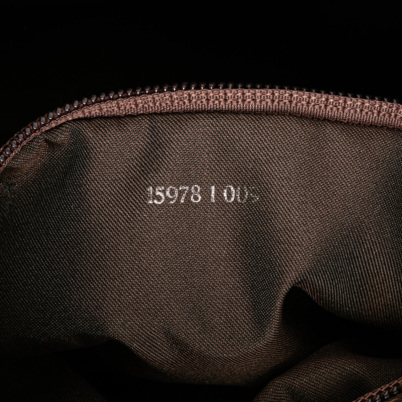 Fendi Zucca Canvas Tote Bruin
