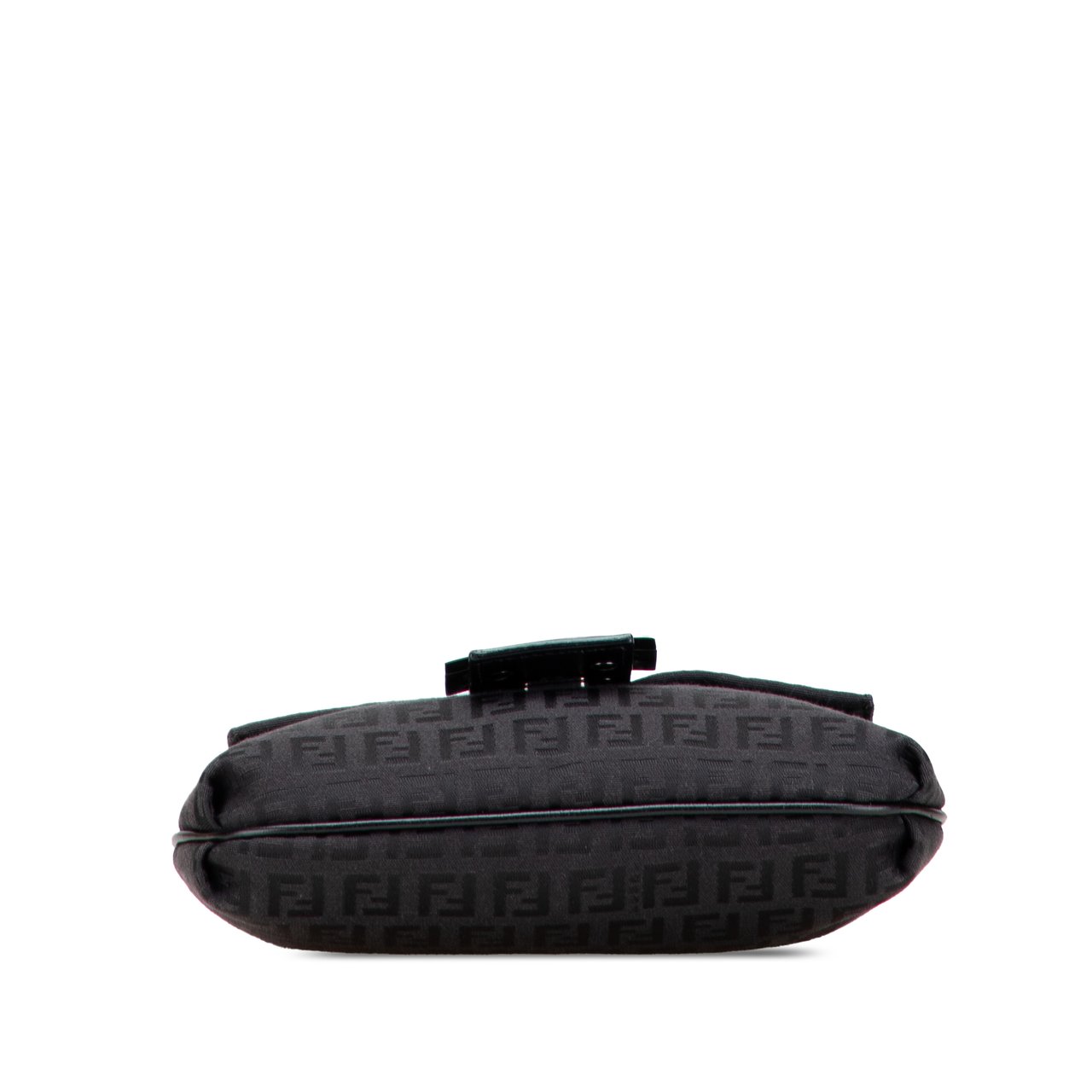 Fendi Zucchino Canvas Crossbody Zwart
