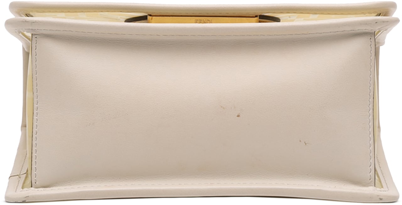 Fendi Small Zucca PVC Kan I F Crossbody Wit