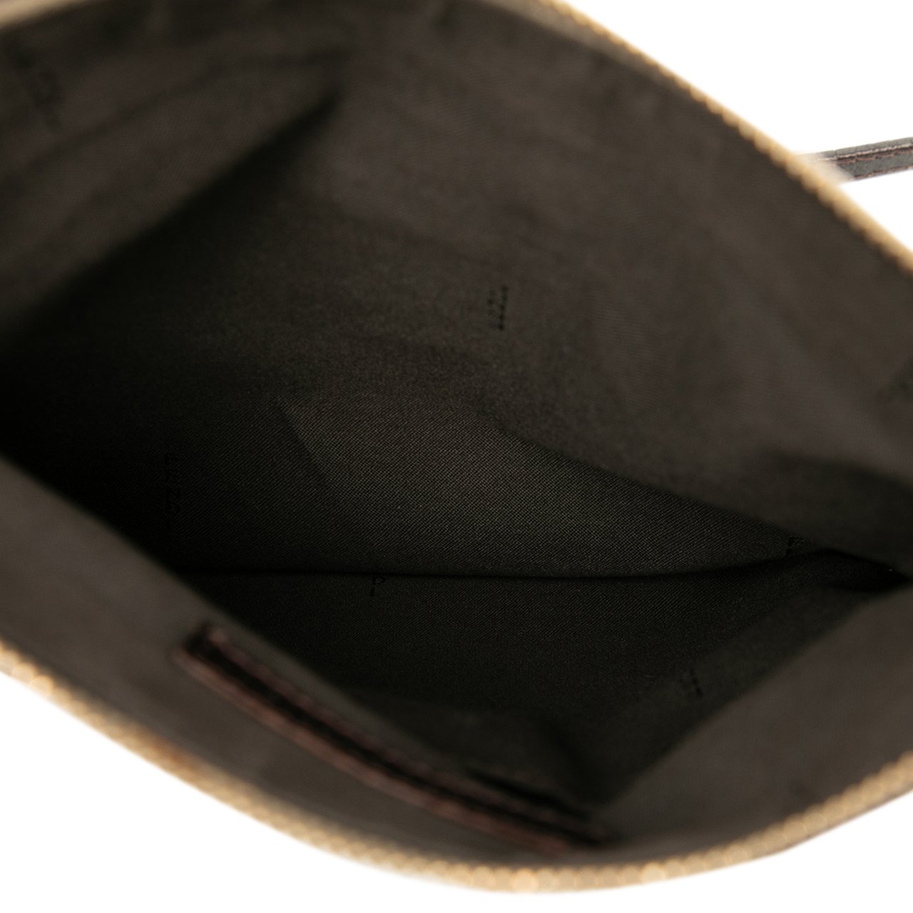 Fendi Zucchino Canvas Forever Crossbody Bruin