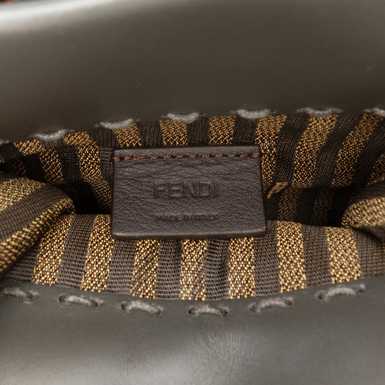 Fendi Mini Sunshine Shopper Tote Zwart