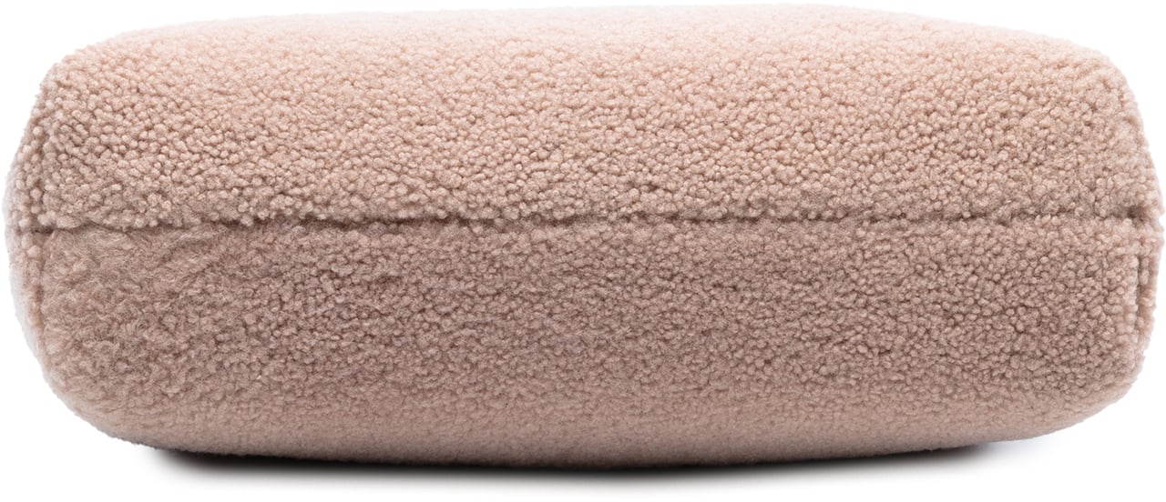 Fendi Medium Shearling Fendi First Shoulder Bag Bruin