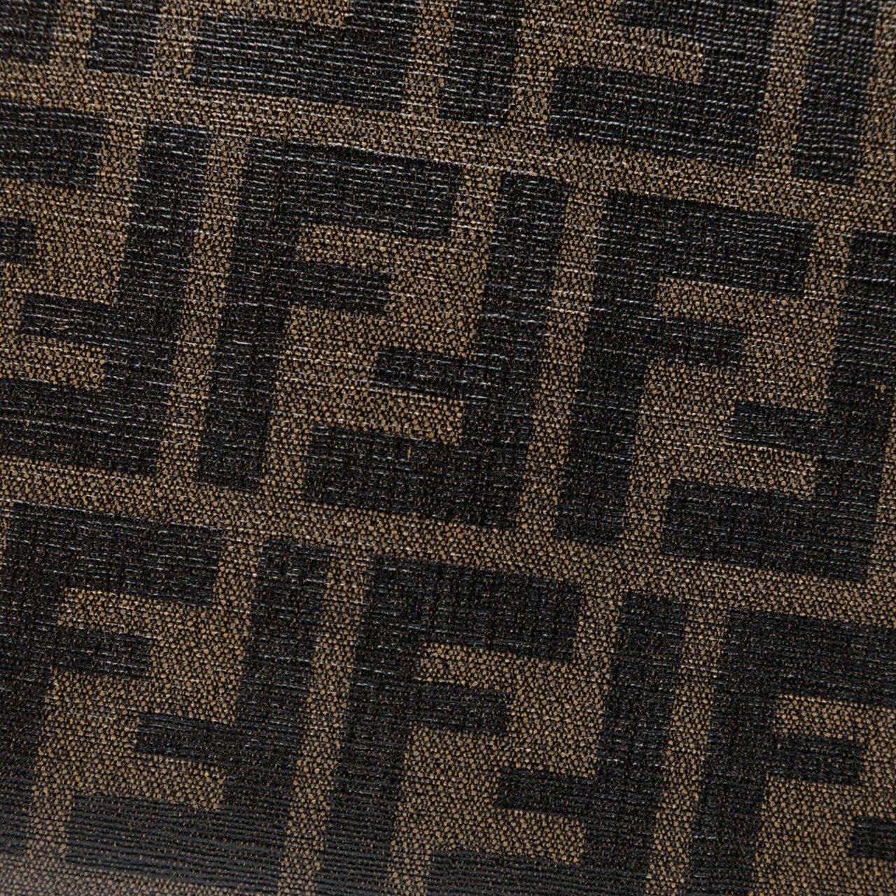 Fendi Zucca Coated Canvas Crossbody Bruin