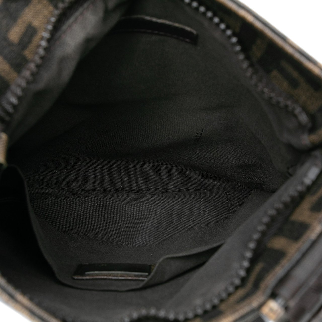 Fendi Zucca Coated Canvas Crossbody Bruin