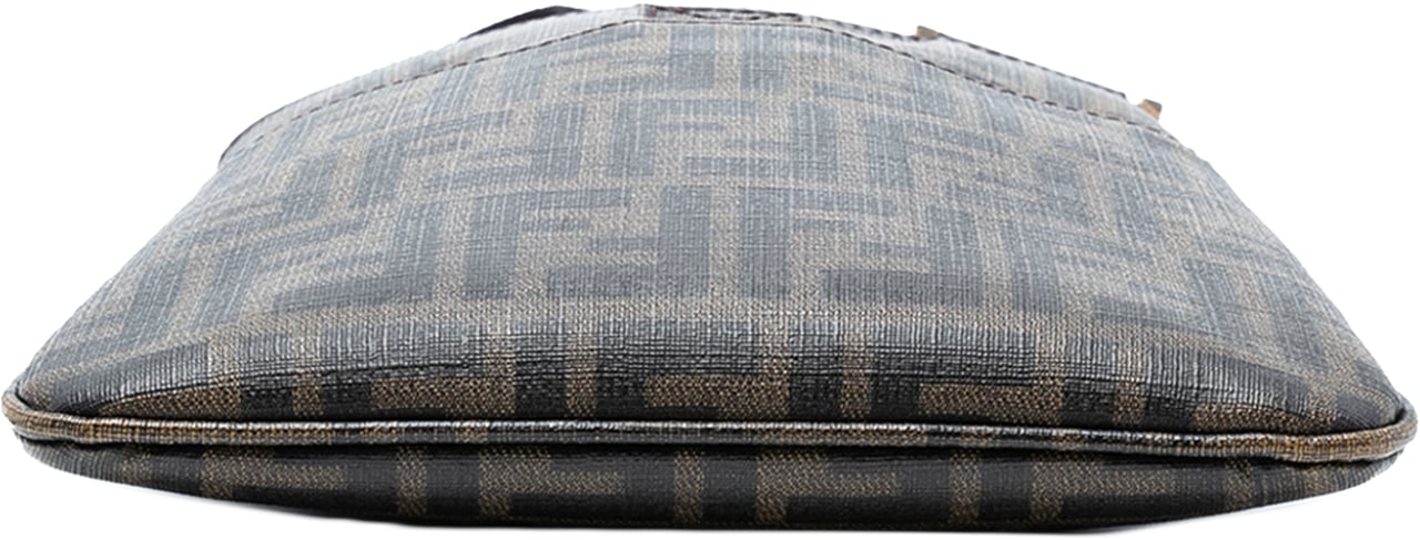 Fendi Zucca Coated Canvas Crossbody Bruin