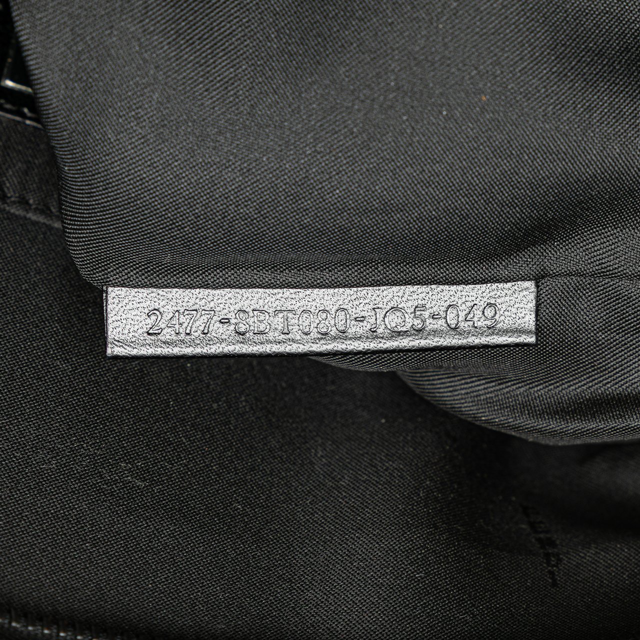 Fendi Zucchino Canvas Crossbody Zwart