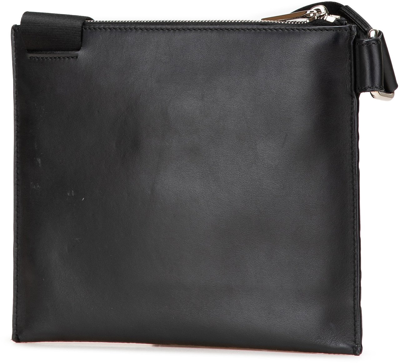 Fendi FF Embossed Leather 1974 Crossbody Bruin