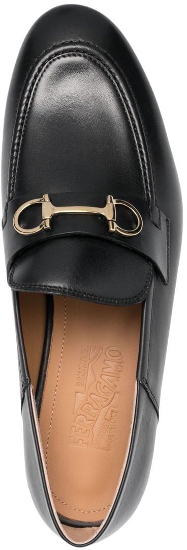 Ferragamo Flat Shoes Black Zwart