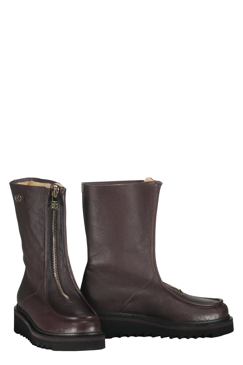 Ferragamo Leather ankle boots Bruin