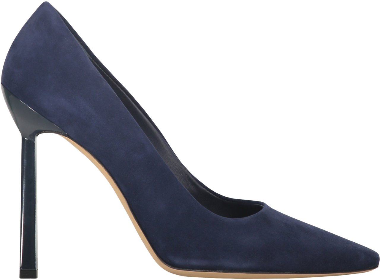 Ferragamo Suede pumps Zwart