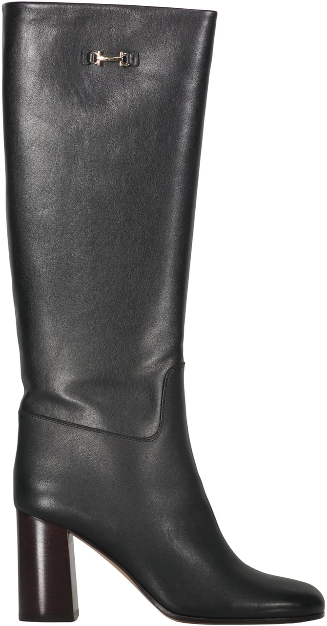 Ferragamo Leather boots Zwart