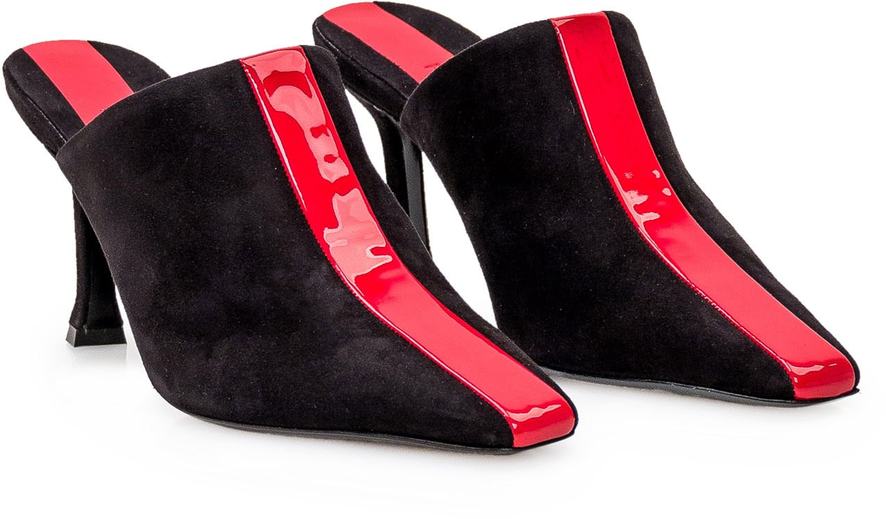 Ferragamo Scarpa con Tacco Mule Zwart